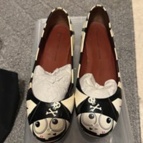 MARC BY MARC JACOBS Miss Marc Pirate Girl Flats - Picture 5 of 7